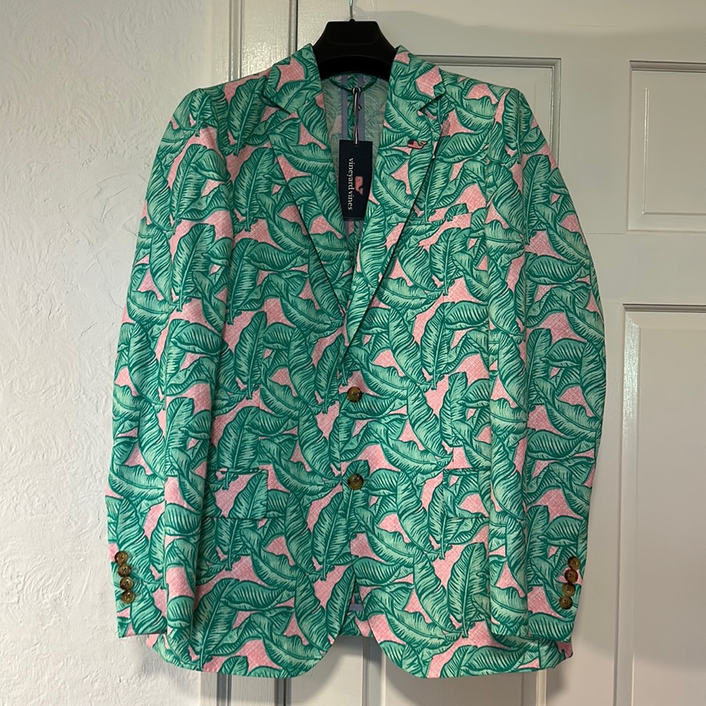 Men’s vineyard vines linen jacket